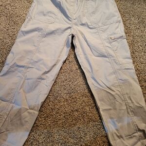 Chico's Light Gray Ankle Pants